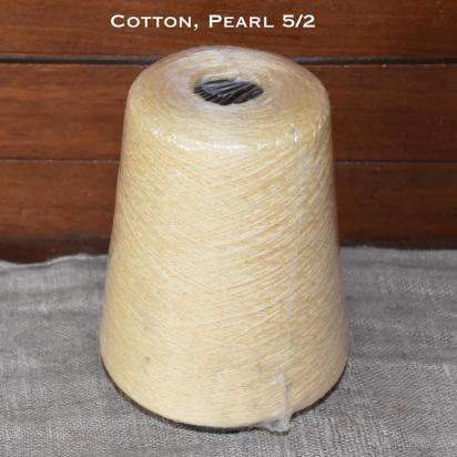 Cotton - Yellow Mercerized Weaving Yarn